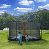Trampol&iacute;n enterrado