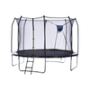 Trampol&iacute;n exterior profesional en forma de 7 con red de seguridad