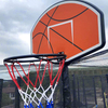 Aro de baloncesto de trampol&iacute;n de dise&ntilde;o resistente para uso en trampol&iacute;n