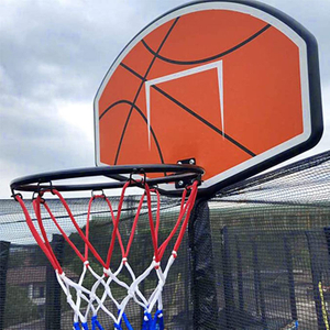 Aro de baloncesto de trampol&iacute;n de dise&ntilde;o resistente para uso en trampol&iacute;n