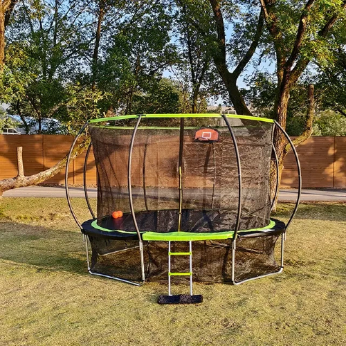 Trampol&iacute;n redondo o calabaza: &iquest;cu&aacute;l es mejor para los ni&ntilde;os?