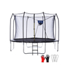 Trampol&iacute;n exterior profesional en forma de 7 con red de seguridad
