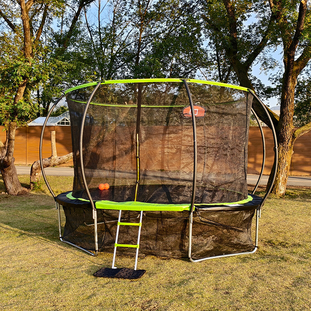 Trampol&iacute;n de calabaza de pie