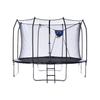 Trampol&iacute;n exterior profesional en forma de 7 con red de seguridad