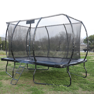 Trampol&iacute;n rectangular con patas en W