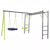 Parque infantil exterior Monkey Bar verde y azul