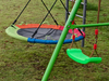 Juego de columpios y barra de mono para juegos al aire libre M02