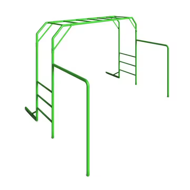 Active Toy Kids Green Monkey Bar para exteriores