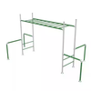 Parque infantil exterior Monkey Bar verde y azul