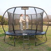 Trampol&iacute;n de calabaza estable con patas en W y red de seguridad