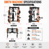 Entrenador de gimnasio en casa con m&aacute;quina Smith multifuncional JH-D60