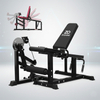 M&aacute;quina de rizo de extensi&oacute;n de pierna de acero ajustable PLC01 325LB