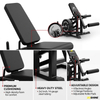 M&aacute;quina de rizo de extensi&oacute;n de pierna de acero ajustable PLC01 325LB