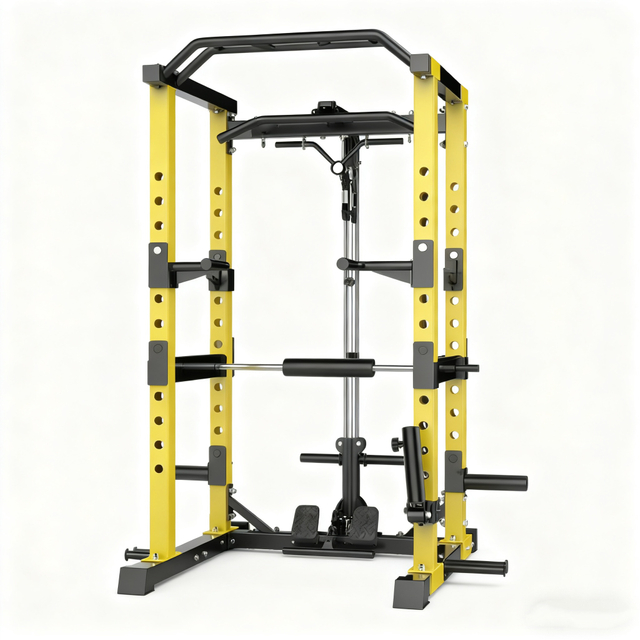 M&aacute;quina de entrenamiento multifuncional K5 roja y amarilla