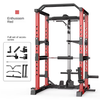 M&aacute;quina de entrenamiento multifuncional K5 roja y amarilla
