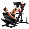 M&aacute;quina de sentadillas Hack Press de piernas 2000LBS Combo de gimnasio en casa