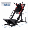 M&aacute;quina de sentadillas Hack Press de piernas 2000LBS Combo de gimnasio en casa