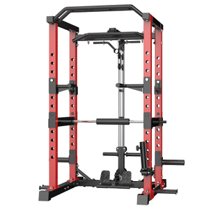 M&aacute;quina de entrenamiento multifuncional K5 roja y amarilla