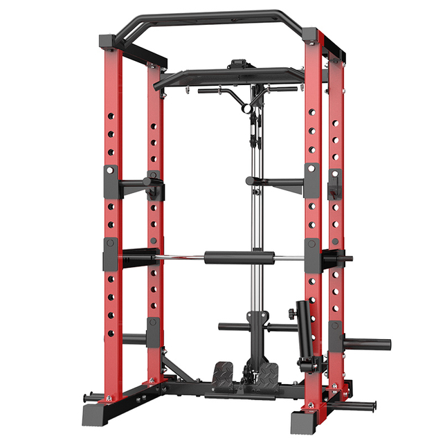 M&aacute;quina de entrenamiento multifuncional K5 roja y amarilla