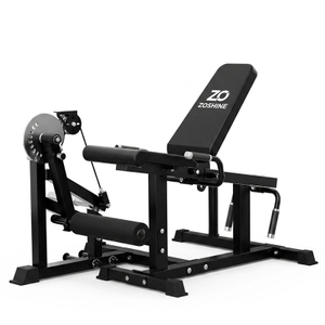 M&aacute;quina de rizo de extensi&oacute;n de pierna de acero ajustable PLC01 325LB