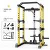 M&aacute;quina de entrenamiento multifuncional K5 roja y amarilla